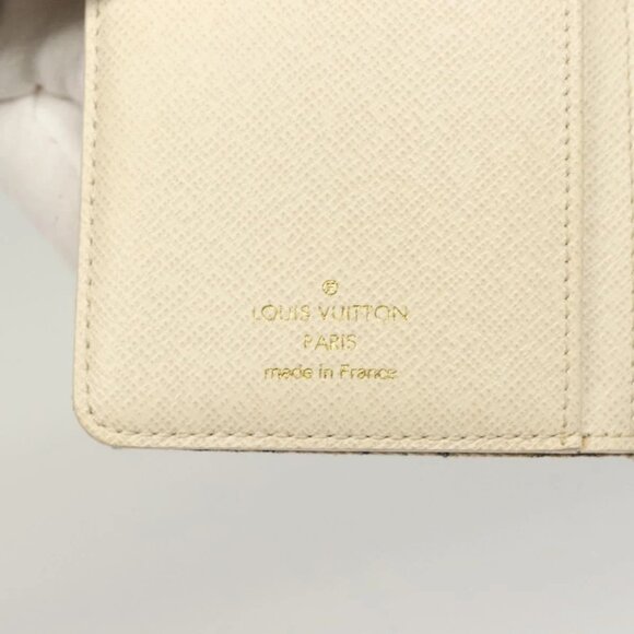 LOUIS VUITTON Mini Lin Croisette Porte Monnaie Viennois M95659 LV Auth 135437 - Picture 6 of 15